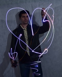 Fazendo fotografia com light painting