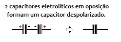 Despolarizando um capacitor eletrolítico