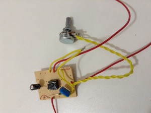 Circuito do mini amplificador