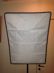 Iluminador Softbox para filmagens e fotos