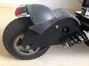 Suspensão do patinete